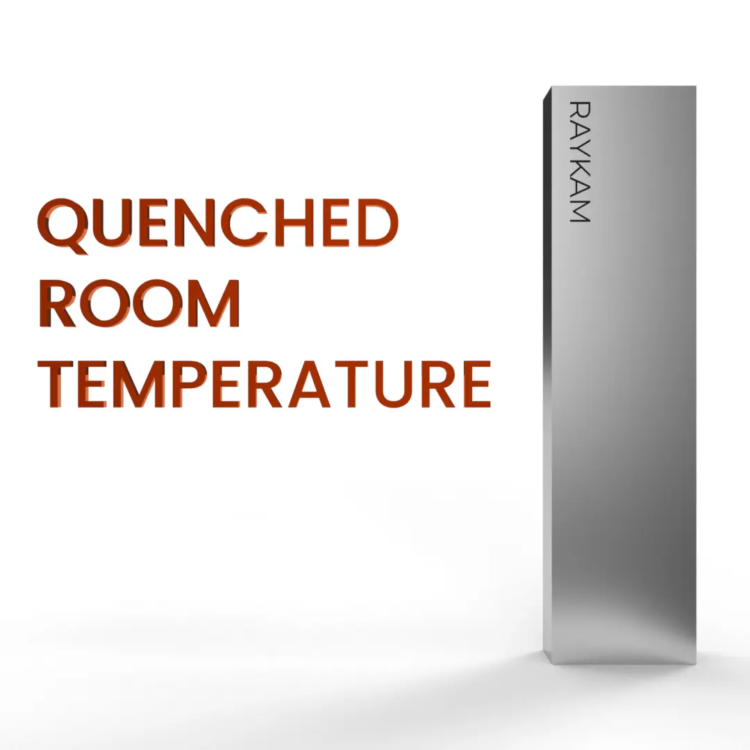 Quenched Steel at Room Temperature